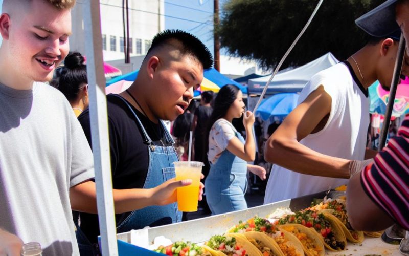 Street food culture in Central America