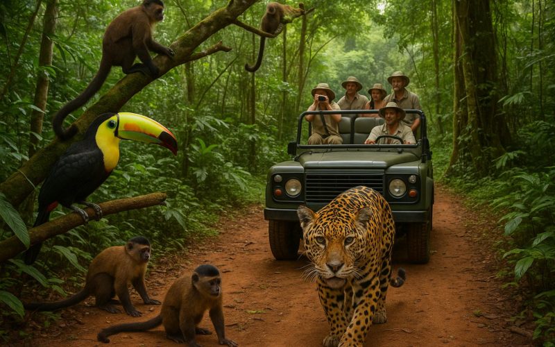 Wildlife safaris in national parks
