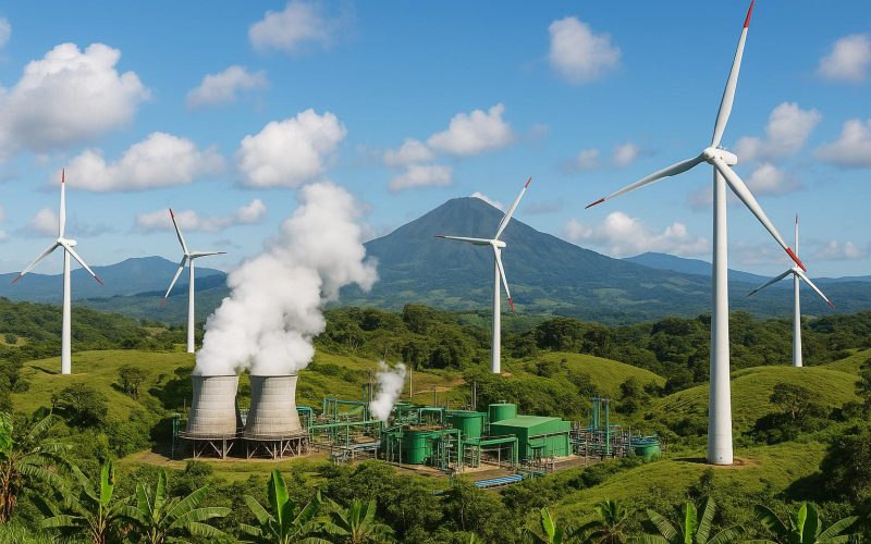 Renewable energy projects in Costa Rica