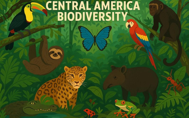 Central America’s contribution to global biodiversity